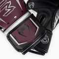 Boxerské rukavice  Venum Elite Evo burgundy/silver 4