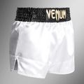 Pánské tréninkové šortky Venum Classic Muay Thai bílá/zlatá/černá 2