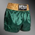 Pánské tréninkové šortky Venum Classic Muay Thai zelené/zlaté/bílé 4