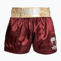 Pánské tréninkové šortky Venum Classic Muay Thai burgundy/gold/white