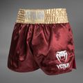 Pánské tréninkové kraťasy Venum Classic Muay Thai burgundy/gold/white 3