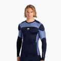 Pánský tréninkový longsleeve  Venum Tempest Rashguard Longsleeve navy blue/blue