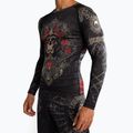 Pánské tričko longsleeve rashguard  Venum Santa Muerte 5.0 Men’S Long Sleeve Rashguard deep black/gold 5