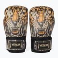 Boxerské rukavice Venum Tiger black/neom orange