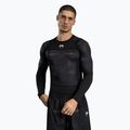 Pánské tričko longsleeve rashguard  Venum G-Fit Air Men'S Long Sleeve Rashguard deep black/desert sand
