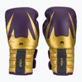 Boxerské rukavice Venum Reverso dark purple/gold 2