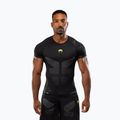Pánské tričko Venum Training Camp 4.0 Rashguard black/neo green