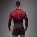 Pánské tréninkové chrániče Venum Tactical XT Rashguards black/burgundy/gold 2