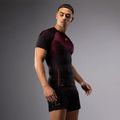 Pánské tričko Venum Tactical XT Rashguards black/burgundy/gold 3