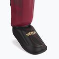 Dámské chrániče holeně a chodidla Venum Tactical XT Shinguards black/burgundy/gold 4