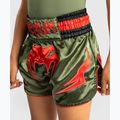 Dětské tréninkové šortky Venum Inferno Kids Muay Thai army green/orange 5