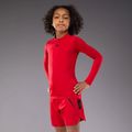 Dětské tričko Longsleeve Venum Contender Rashguards Jr cherry red 4