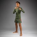Dětské tréninkové tričko Longsleeve Venum Contender Rashguards Jr khaki 2