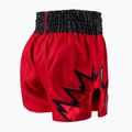 Pánské tréninkové šortky Venum Inferno Muay Thai red/charcoal grey/black 4