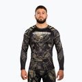 Pánský rashguard s dlouhým rukávem Venum Invader black/sand