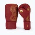 Boxerské rukavice Venum Serpenti Boxing burgundy/ivory 2