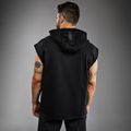 Pánská mikina Venum Boxing VT Sleeveless Hoodie black/white 3