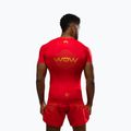 Pánská tréninková tričko Venum X WOW FC Rashguards fury red/gold 3