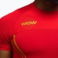 Pánská tréninková tričko Venum X WOW FC Rashguards fury red/gold 6