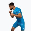 Pánská tréninková trička Venum X WOW FC Rashguards pacifická modrá 4