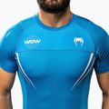 Pánská tréninková trička Venum X WOW FC Rashguards pacifická modrá 5