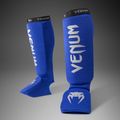 Chrániče holení a nártů Venum Kontact Shin Guards royal blue/silver 2