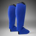 Chrániče holení a nártů Venum Kontact Shin Guards royal blue/silver 3