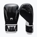 Boxerské rukavice Venum Adrenaline Boxing black/silver grey