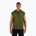 Pánská mikina Venum Muay Thai VT Sleeveless Hoodie military green