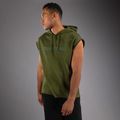 Pánská mikina Venum Muay Thai VT Sleeveless Hoodie military green 3