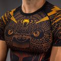 Pánský rashguard Venum Quetzal Fury rashguard black/fury red/tangerine 4