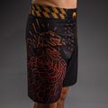 Pánské tréninkové šortky Venum Quetzal Fury Fightshorts black/fury red/tangerine 4
