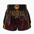 Pánské tréninkové šortky Venum Quetzal Fury Muay Thai black/fury red/tangerine