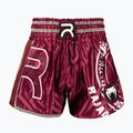 Pánské tréninkové šortky Venum x Rajadamnern Muay Thai burgundy