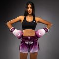 Dámské tréninkové šortky Venum Iris Muay Thai plum/white 4