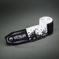 Boxerské bandáže Venum Bats Night Handwraps 400 cm black/white 3