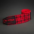 Boxovací bandáže Venum Tartan Handwraps 400 cm fury red 3