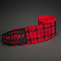 Boxerské bandáže Venum Tartan Handwraps 450 cm fury red 3