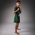 Dětské tréninkové šortky Venum Attack Kids Boxing forest green/off white 2