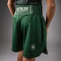 Dětské tréninkové šortky Venum Attack Kids Boxing forest green/off white 7