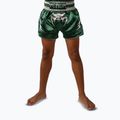 Dětské tréninkové šortky Venum Inferno Muay Thai forest green/off white