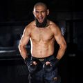 Pánské tréninkové šortky Venum x Chimaev Fightshorts black/grey 8