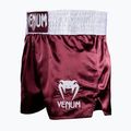 Pánské tréninkové šortky Venum Classic Muay Thai burgundy 4
