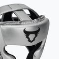 Boxerská helma Venum Ringhorns Charger Headgear silver/black 4