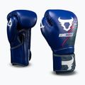 Boxerské rukavice Venum Ringhorns Charger Boxing navy blue/red 2