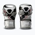 Boxerské rukavice Venum Ringhorns Charger Boxing silver/black 2