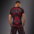 Pánský rashguard Venum Matupa Short Sleeve black/red/silver 2