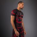 Pánský rashguard Venum Matupa Short Sleeve black/red/silver 3