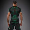 Pánský rashguard Venum Matupa Short Sleeve black/green/gold 2