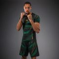 Pánský rashguard Venum Matupa Short Sleeve black/green/gold 4